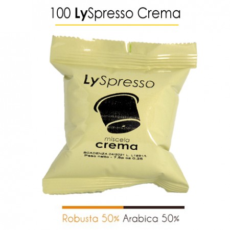 100 Capsule LySpresso CREMA